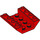 LEGO Red Slope 4 x 4 (45°) Double Inverted with Open Center (No Holes) (4854)