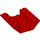 LEGO rot Steigung 4 x 4 (45°) Doppelt Invertiert mit Open Center (Keine Löcher) (4854)