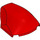 LEGO rouge Pente 4 x 5 x 1.3 Incurvé (4898 / 85834)