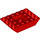 LEGO Rood Helling 4 x 6 (45°) Dubbele Omgekeerd (30183)