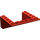 LEGO Red Slope 5 x 6 x 2 (33°) Inverted (4228)