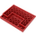 LEGO Rood Helling 6 x 8 (10°) (3292 / 4515)