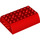 LEGO Red Slope 6 x 8 x 2 Curved Double (45411 / 56204)