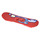 LEGO Rood Snowboard met Blauw, Wit en Geel Decoratie