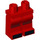 LEGO Rood Soccer Player Minifigure Heupen en benen (100311 / 100965)
