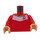LEGO Red Soccer Player Torso with Warm Tan Hands (973 / 76382)