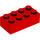 LEGO rouge Soft Brique 2 x 4 (50845)