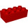 LEGO rouge Soft Brique 2 x 4 (50845)