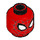 LEGO rouge Spider-Man Minifigure Diriger (Goujon solide encastré) (3626 / 74384)