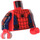 LEGO Rød Spider-Mand med Dark Blå Ben og Printed Feet Minifig Torso (973 / 76382)