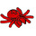 LEGO rouge Araignée avec Agrafe (30238)