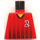 LEGO Red Sports Torso without Arms with Number 2 on Front and Back (973)