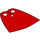 LEGO rot Standard Umhang mit normaler gestärkter Textur (20458 / 50231)