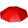 LEGO rouge Sunshade / Umbrella Haut Part 6 x 6 (4094 / 58572)