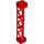 LEGO Red Support 2 x 2 x 10 Girder Triangular Vertical (Type 4 - 3 Posts, 3 Sections) (4687 / 95347)