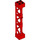 LEGO Rood Support 2 x 2 x 10 Draagbalk Driehoekig Verticaal (Type 4 - 3 staanders, 3 secties) (4687 / 95347)