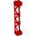 LEGO rot Support 2 x 2 x 10 Träger Dreieckig Vertikale (Typ 4 - 3 Beiträge, 3 Abschnitte) (4687 / 95347)