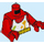 LEGO Red Sushimi Torso (973)