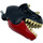 LEGO Red T-Rex Head with Light-Up Eyes and Black Top (54617 / 54643)