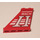 LEGO Red Tail 4 x 1 x 3 with &#039;MACH II&#039; Sticker (2340)
