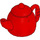 LEGO Red Tea Pot (3728 / 35735)
