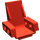 LEGO rot Technic Sitz 3 x 2 Base (2717)
