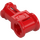 LEGO Red Technic Through Axle Connector with Bushing (32039 / 42135)