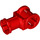 LEGO Red Technic Through Axle Connector with Bushing (32039 / 42135)