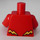 LEGO Rot The Flash Minifigur Torso (973 / 76382)