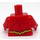 LEGO Red The Flash Minifig Torso (973 / 76382)