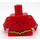 LEGO rot The Flash Minifig Torso (973 / 76382)