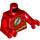 LEGO червен The Flash минифиг Торс (973 / 76382)