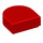 LEGO Red Tile 1 x 1 Half Oval (24246 / 35399)