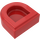 LEGO rouge Tuile 1 x 1 Demi Oval (24246 / 35399)
