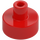 LEGO Rood Tegel 1 x 1 Rond met Hollow Staaf (20482 / 31561)