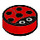 LEGO rouge Tuile 1 x 1 Rond avec Ladybird (35380 / 72399)
