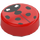 LEGO Red Tile 1 x 1 Round with Ladybug (35380 / 104742)