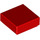 LEGO Red Tile 1 x 1 with Groove (3070 / 30039)