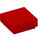 LEGO Rood Tegel 1 x 1 met groef (3070 / 30039)