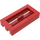 LEGO rot Fliese 1 x 2 Gitter (ohne Bottom Groove)