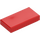 LEGO Red Tile 1 x 2 with Groove (3069 / 30070)