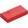 LEGO Red Tile 1 x 2 with Groove (3069 / 30070)