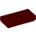 LEGO Red Tile 1 x 2 with Groove (3069 / 30070)
