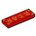 LEGO Red Tile 1 x 3 with Chinese Symbols (63864 / 75418)