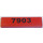 LEGO Red Tile 1 x 4 with &#039;7903&#039; Sticker (2431)