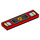 LEGO Rouge Tuile 1 x 4 avec Headlights et Feu logo (2431 / 78209)