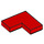 LEGO Red Tile 2 x 2 Corner (14719)