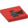 LEGO Red Tile 2 x 2 with Batman with Groove (3068 / 107109)