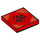 LEGO Red Tile 2 x 2 with Chinese Character with Groove (3068 / 67554)