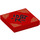LEGO rouge Tuile 2 x 2 avec Chinese Character avec rainure (3068 / 67554)